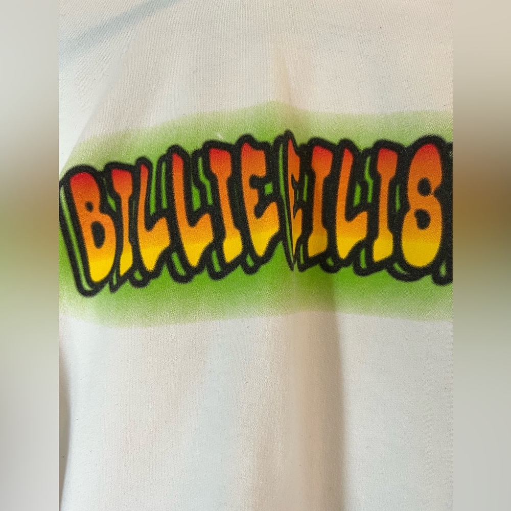 Billie Eilish Sweatshirt Hoodie Size Large - Picture 2 of 5